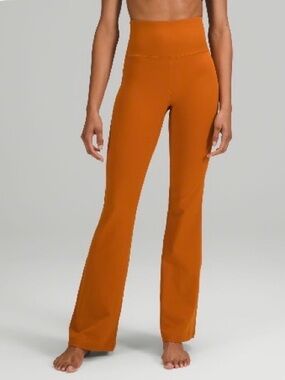 lululemon athletica High-Rise Flare Pants in Rust